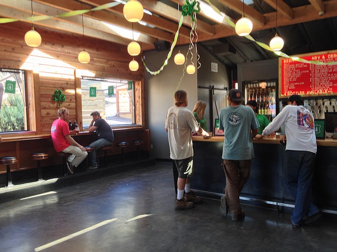 A new look for what used to be Alpine Beer Company Pub — now a dedicated tasting room and growler fill location.