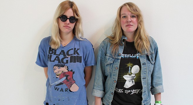 After Mika Miko, the Clavin sisters launched Bleached and this week will release their darkest disc, Welcome the Worms.