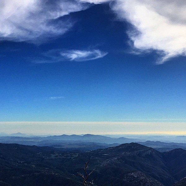 View from Palomar Mountain