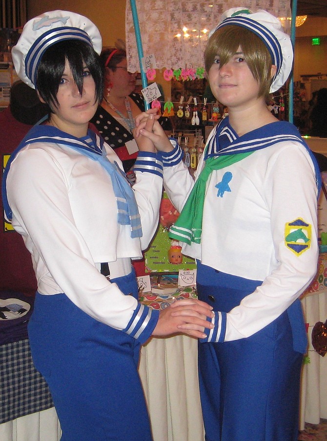 Haru and Makoto from Free!