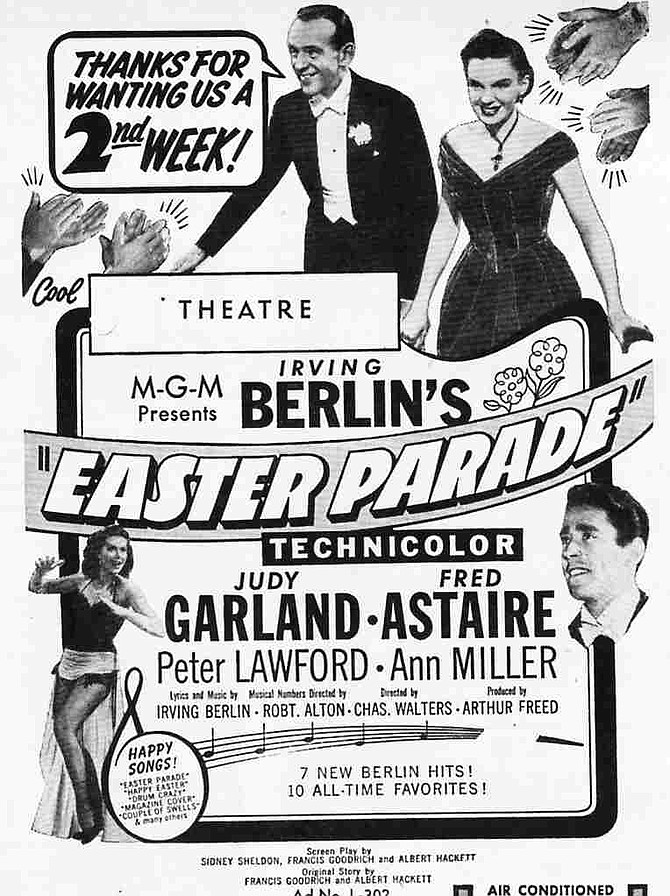 "Easter Parade" was the biggest grossing film of 1948.