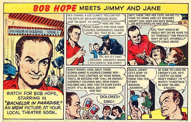 Bob "Thought Control" Hope for Popsickle & Hammer Frozen Treats.