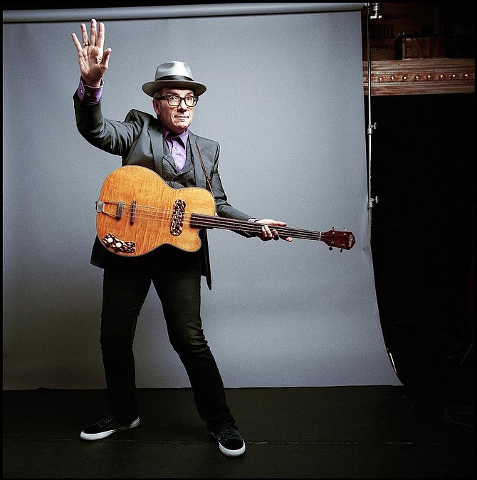 British singer/songwriter Elvis Costello rolls solo into the Balboa Theatre downtown Thursday night.