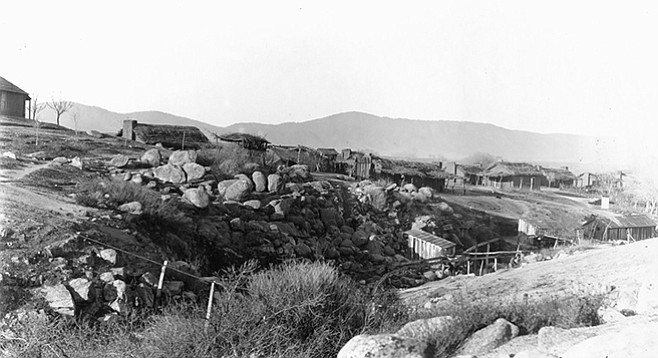 Cupeño village of Cupa in 1902, now Warner Springs