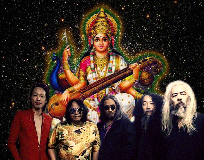 Noise-rock Japan band Acid Mothers Temple land at Soda Bar on Sunday!