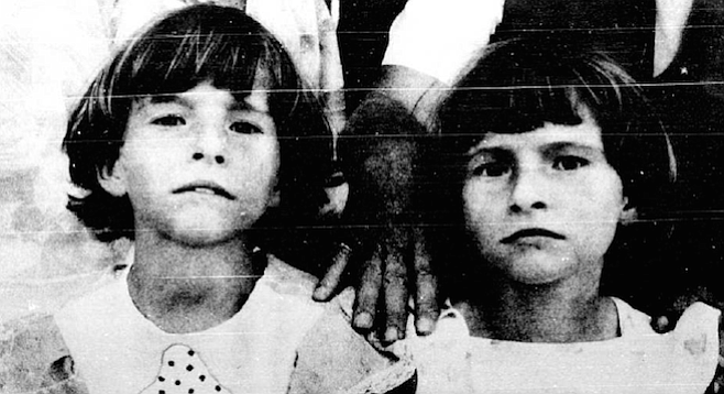 The Kennedy twins. "They were two little girls who have absolutely no idea why they're so interesting to the world."