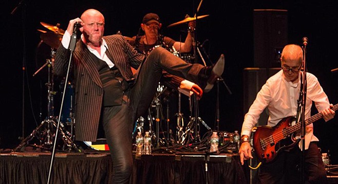 Bowie's backing band Holy Holy pays tribute to the Thin White Duke at Music Box Sunday night!