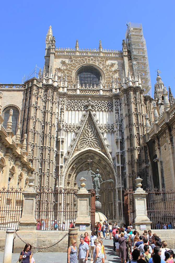 Seville Cathedral entrance