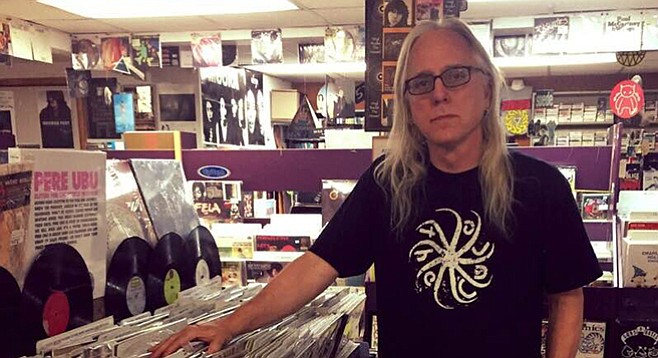 Spin Records proprietor Ken Kosta: “People are attracted to the old-school record-store vibe. We’re not a neat and clean mall store.”