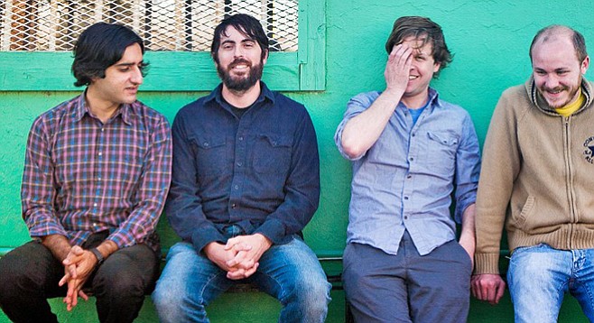 Post-rock instrumental act Explosions in the Sky go off Tuesday and Wednesday at the Observatory!
