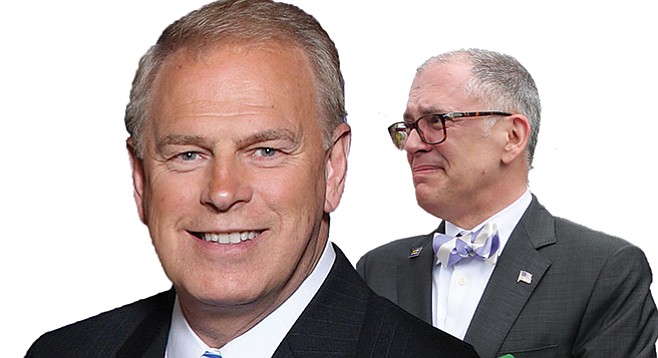 Fundraiser in La Jolla? Count them in: Ted Strickland (benificiary) and Jim Obergefell (special guest)