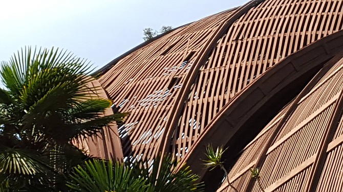 Botanical Garden lathe roof is 25 years overdue for a repair (Balboa Heritage Association)