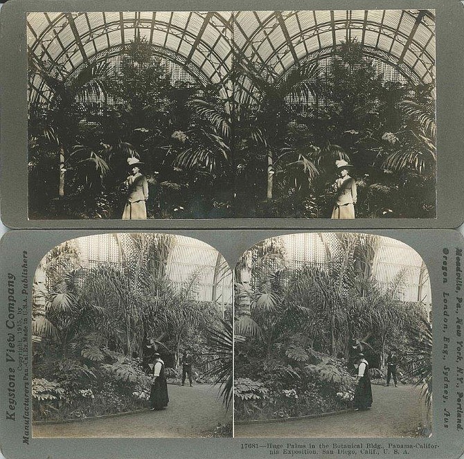 Botanical Building, 1915 Exposition (Balboa Conservancy Group)