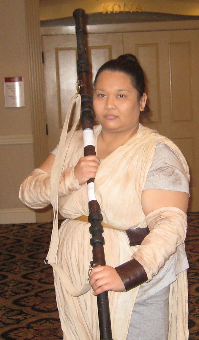 Rey from Star Wars: The Force Awakens