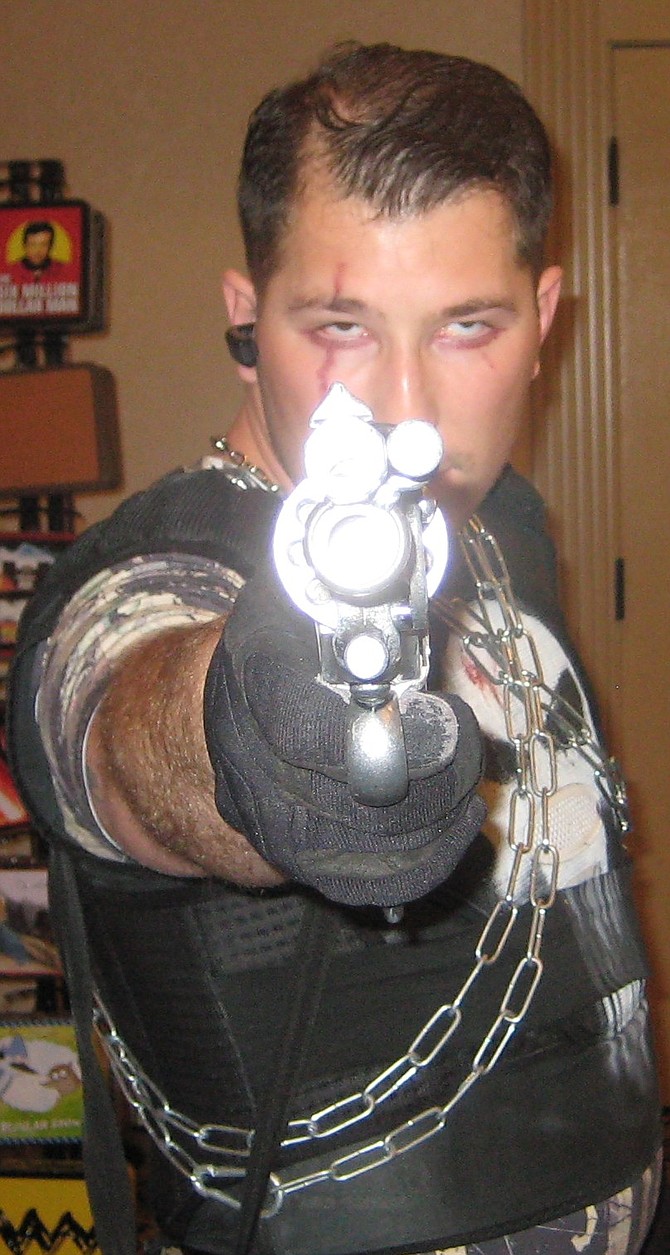 Dan Posey as Punisher (published by Marvel Comics)
https://www.facebook.com/dsposey