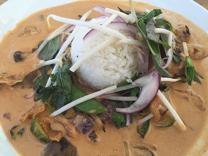 Vegetarian Red Curry 