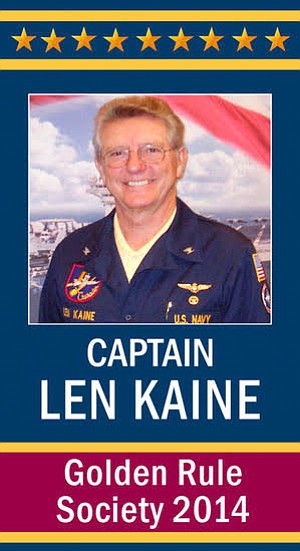 Len Kaine's banner will return to the Avenue of Heroes
