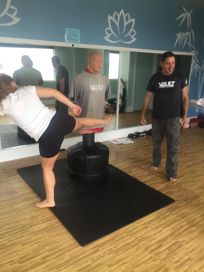 Saturday is now self-defense day in OB (Courtesy of TriPower Yoga)