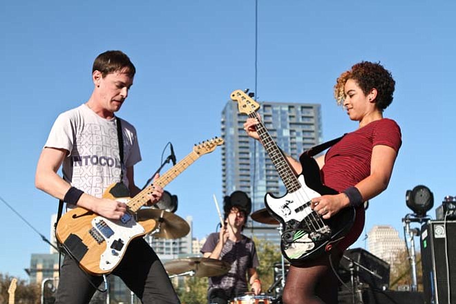 Soda Bar sets up Portland punk-pop trio The Thermals on Friday night!