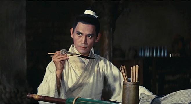 Chun Shih dines on flying dagger, the catch of the day in King Hu’s wuxia classic.
