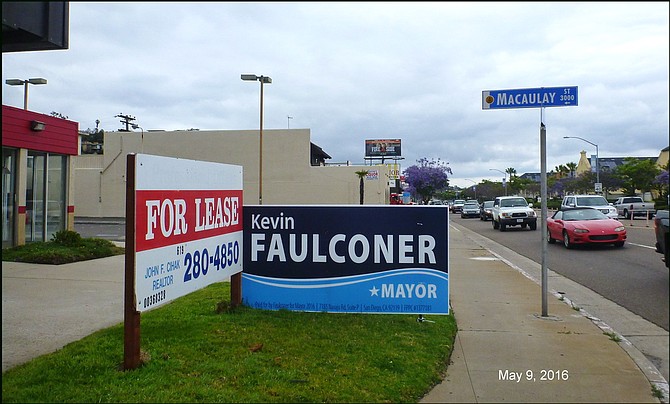 Giant Campaign Sign