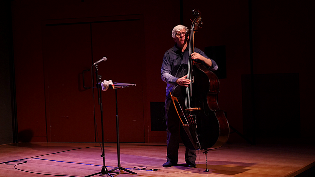 Bassist Mark Dresser joins Jones Jones on Tuesday at the Loft at UCSD.  - Image by Kyle Johnson