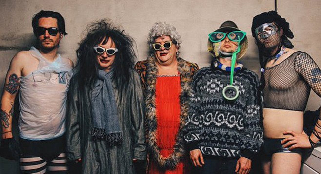 Odd-pop maestro Gary Wilson and his Blind Dates play Brick by Brick on Friday.