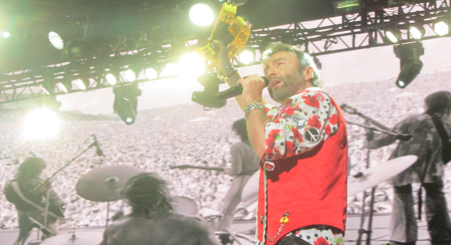 Bad Company’s Paul Rodgers impressed the crowd with his impeccable vocals.