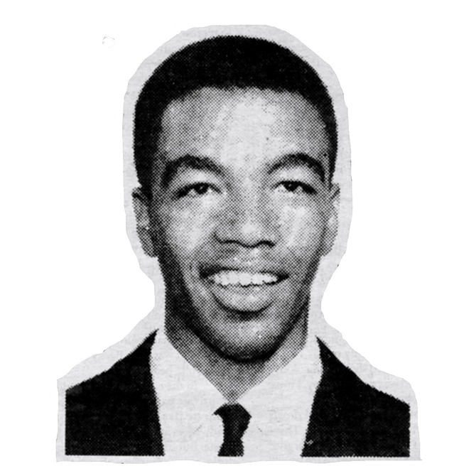 The author as a sophomore at St. Augustine High School, 1960. "When I left San Diego, it was easy to keep going."