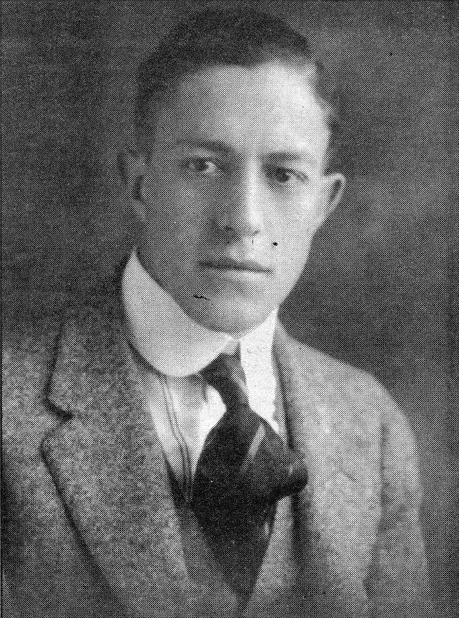 Amos Algernon Hudgins (Cynthia May's father), c. 1916. He was a pioneer in early radio.