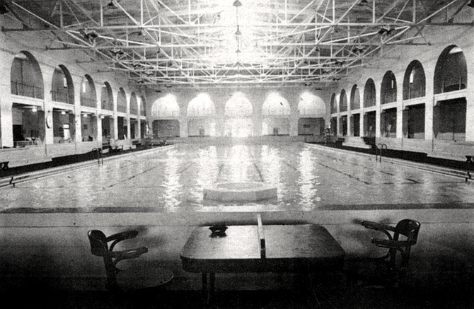 Inside the Plunge is a pool as lithe and graceful as it always was.