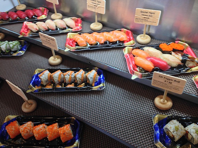 This is what sushi should look like. Forever. (It’s not real.)