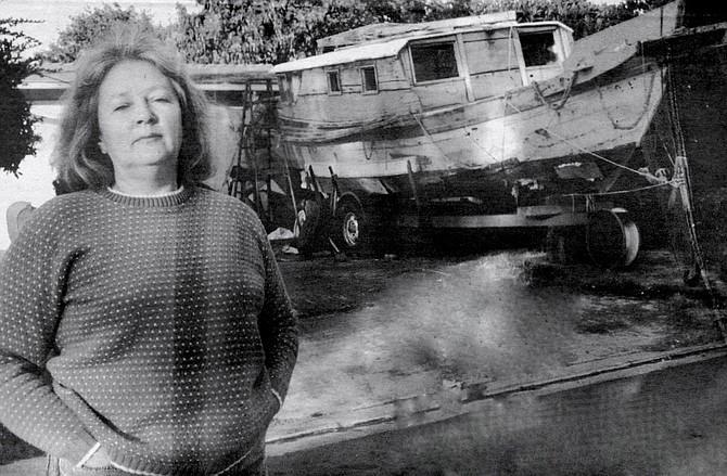 Sylvia Repine: "I knew nothing about boats, let alone junks. But I had always wanted to live by the sea." - Image by Dave Allen