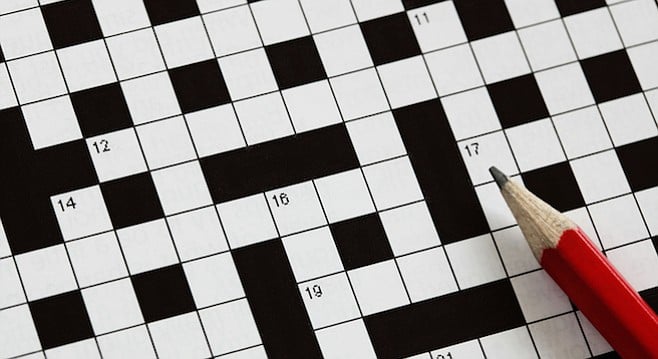 “A glance at the Across words on the top of any answer to any crossword puzzle will reveal that at least one-third of the letters are vowels."