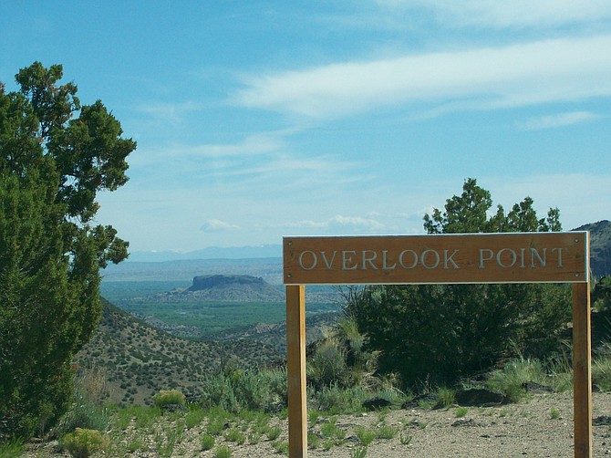 Overlook Point in New Mexico.