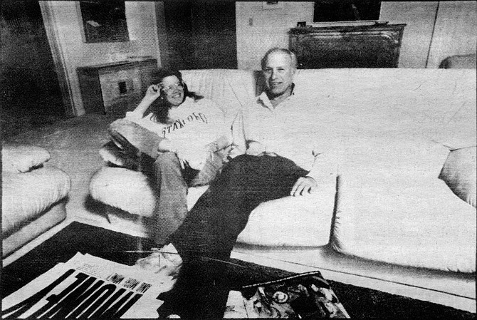"Faye and I get to the office [a small suite of rooms on Silverado Street in central La Jolla] at 7AM, and I start thinking or writing (hopefully, both)."