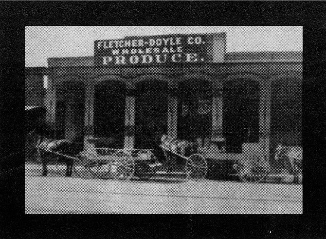 Soon the sign over the brick arches at Fifth and I said, “Fletcher-Doyle Co. Wholesale Produce,” and the brothers-in-law were shipping 181 carloads of lemons and oranges to the East.