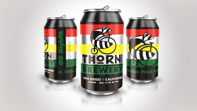 Spec drawings of the can release for Thorn Street Brewery's OG HighPA session IPA.