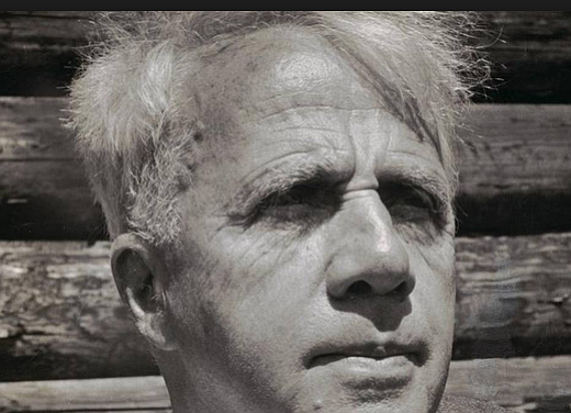 Robert Frost. The teacher always asked, “What do you suppose the poet intended with his mention of ‘promises to keep?’ ”