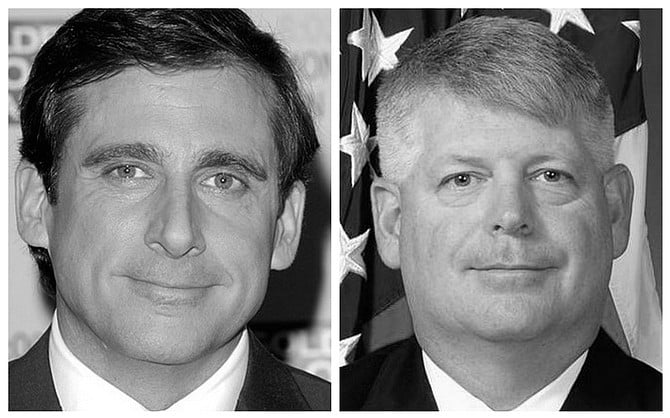 As Michael Scott on The Office, Steve Carrell played a hapless, self-indulgent authority figure.

U.S. Navy Rear Admiral Robert Gilbeau plead guilty in San Diego Federal Court to lying about receiving gifts from Navy contractor “Fat Leonard” Francis.