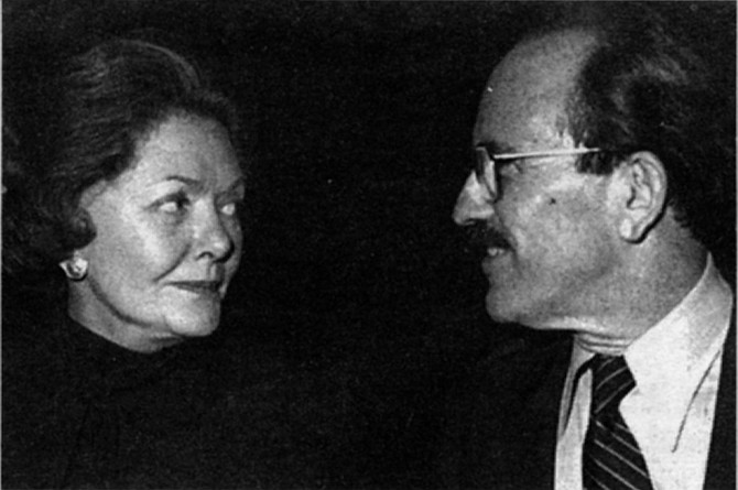 Helen Copley's friendship with financier Richard Silberman in the late 1970s became an embarrassment.