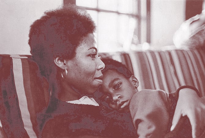 Sherley Anne Williams and son Malcolm, c. 1973. Sherley had showed up for her UCSD interview with Malcolm, then three years old. “Sherley’s willingness to go it alone was a part of her character.”