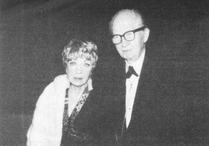 Frances and John Lloyd Wright. At lunch Pat is always joined by her husband, retired superior court judge Louis Welsh, whose parents, Frances and John Lloyd Wright (son of Frank Lloyd Wright), both now deceased, lived next door.