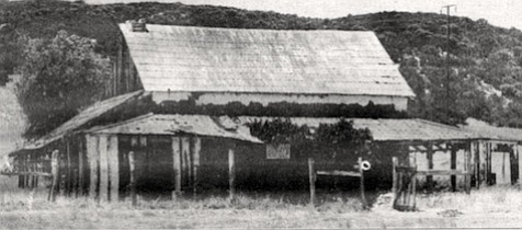Butterfield stage station at Warner's Ranch, c. 1938. The ranch is the northernmost point in the county to which Remeika has been able to trace the original track of the Butterfield stage. 