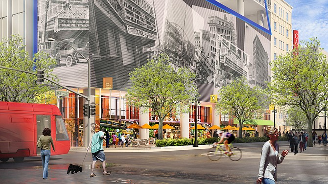 Historic exterior features will be replicated as well as others being displayed in a community space. (Photo courtesy of Cyrus Sanandaji)