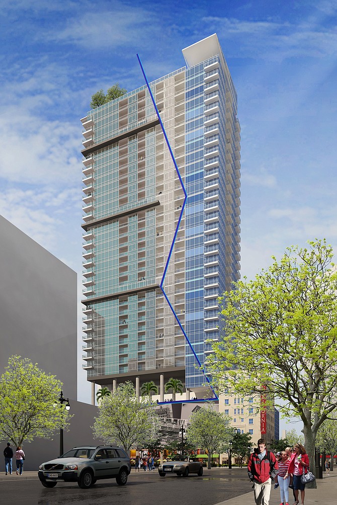 Of the 282 units, 22 will be affordable housing. (Photo courtesy of Cyrus Sanandaji)
