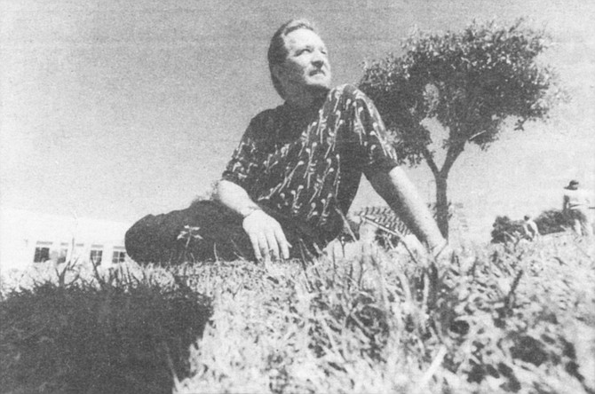 Randy Newhard was part of a group that during the long drought of the 1980s—when average rainfall dropped from 9 inches to 3 or 4 inches a year — were told to let the grass die.
