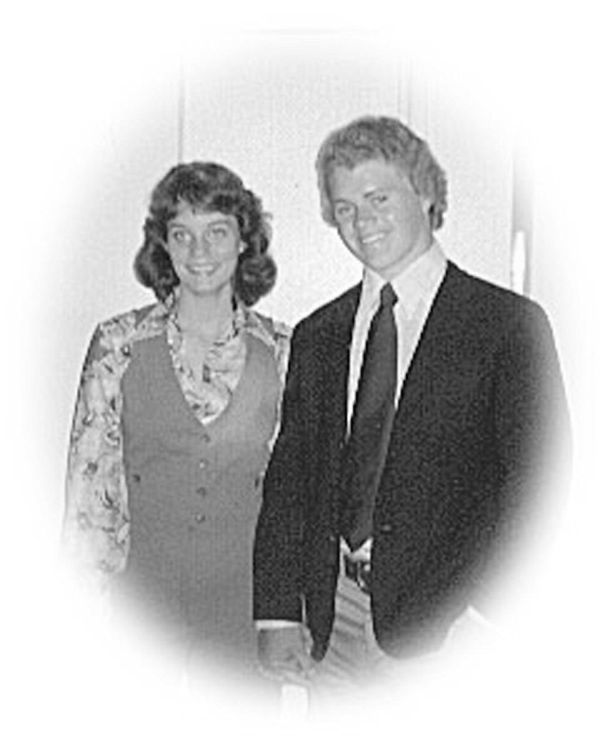Liz and Dan, Grad Night, 1975