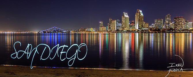 Light Painting and the skyline all in 1 shot
The finest city