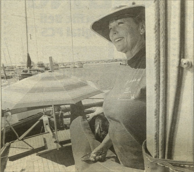 Annie Kolls. Due mostly to luck, Annie began corresponding with some of Australia’s most famous skiffies. They were excited that one of their beloved boats had turned up in America and helped Annie log her skiff's pedigree.